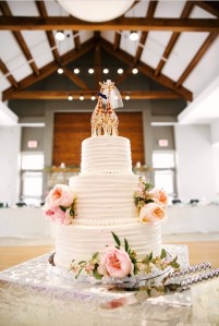 Photo of a wedding cake